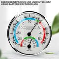 Thermometer Hygrometer Thermo analog Luftfeuchtigkeit Raumklimakontrolle  A2C5