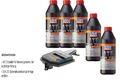 5 L Liqui Moly Top Tec ATF 1200 VAICO Getriebeölfilter für Mazda 3 1.6 MZR 2.0