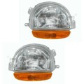Scheinwerfer Hauptscheinwerfer Set rechts & links H4 für Renault Twingo I C06_