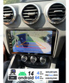 4+64G Autoradio Für Audi TT MK2 8J 2006-14 Carplay GPS NAVI WIFI RDS Android 14
