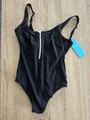 Badeanzug Rosa Faia FB Schwarz Gr.40C Neu