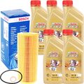 BOSCH ÖLFILTER + 5 LITER CASTROL EDGE 5W-30 M MOTORÖL für BMW LONGLIFE-04 5W30