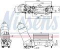 NISSENS 91336 Ölkühler, Motoröl für CHRYSLER DODGE JEEP