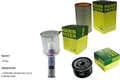 MANN-FILTER Inspektionspaket LIQUI MOLY Klima-Reiniger für Renault Kangoo 1.6