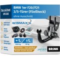 AHK für BMW 1er F20 F21 14-19 vert. abnehmbar BRINK +13pol E-Satz JAEGER