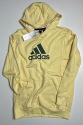 ADIDAS, Hoodie, Kapuzenpulli, Junge, Größe 164=L, Gelb, Logo, Neu mit Etikett
