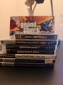GTA Sammlung PS2 PS3 PSP + Dobe Spieleturm – Vice City, San Andreas, GTA 5