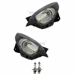 Scheinwerfer Set rechts & links H4 für Renault Twingo II CN0_ inkl. Osram Lampen