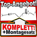 Auspuff für OPEL ASTRA J 1.4 87/101PS Schrägheck / GTC Auspuffanlage