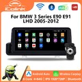 8-Kern Autoradio CarPlay für BMW 3er E90 E91 Android 14 WIFI GPS Navi SWC 4+64GB