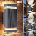 IP65 Wandlampe Cube Würfel LED Wand Leuchte Außenleuchte Terrasse Garten GU10