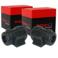 2X METZGER 24mm STABILAGER AUßEN VORNE BEIDSEITIG PASSEND FÜR RENAULT 19 CLIO