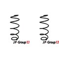2x JP GROUP FAHRWERKSFEDERN VORNE passend für SEAT CORDOBA IBIZA SKODA FABIA VW
