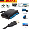 SATA auf zu USB 3.0 Adapter Kabel für 2.5 3.5 Zoll HDD SSD Festplatte Konverter