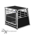 N46 Hundetransportbox Gitterbox Aluminium Transportbox Hundebox Alubox Autobox