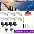 Solarmodul Endklemme Kit Solarpanel Halterung Befestigung PV Montage 30-35mm