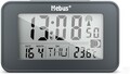 digitaler Funk-Wecker mit Mondkalender, Beleuchtung, Innenthermometer, 2