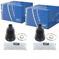 2x SKF ACHSMANSCHETTEN SATZ passend für RENAULT 19 CLIO KANGOO RAPID THALIA