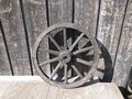altes  Schönes Wagenrad Handwagen Ponywagen Bauer Rad Holz/ Metall ca. 40cm