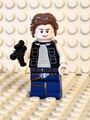 LEGO ® STAR WARS FIGUR HAN SOLO MIT LASER BLASTER NEU & UNBENUTZT