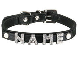 scarlet pet Hundehalsband »My-Name« inkl. 5 Strass-Buchstaben mit Namen Hunde			