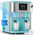 Eiswürfelmaschine Eiswürfelbereiter 1,8 l Crushed Ice Eiswürfel Maschine Blau
