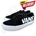 ✅ VANS Sk8-Low Hi-Def Black/White Logo Schwarz weiß Sneaker Skate Schuhe ✅