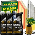 MANN INSPEKTIONSPAKET+3x1L MANNOL 5W30 MOTORÖL passend für OPEL CORSA C 1.3 CDTI