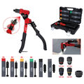 KS TOOLS 3 in 1 Handnietzangen-Satz, drehbar, 12-tlg.
