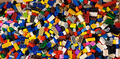 Lego® 100  Basic 2x2 - 2x12 Steine Bricks bunt Gemischt Hoch  Grundsteine