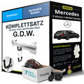 Für MERCEDES C T-Modell Typ S205 Anhängerkupplung abnehmbar +eSatz 13pol 18- NEU