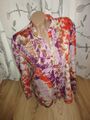 Betty Barclay Collection Bluse lila orange gemustert geschätzte Grösse M