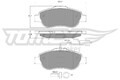 TOMEX Brakes Bremsbelagsatz Scheibenbremse TX 14-42 für FORD FIAT KA RU8 TDCi
