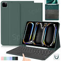 QWERTZ Tastatur mit Touchpad Für iPad 5/6/7/8/9/10. Gen Air 3 4 5 6 Pro 11 Hülle