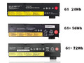 akku für Lenovo ThinkPad Laptop 01AV425 -61+ 61 -T470 T480 T570 P52S  SB10K97580