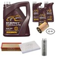 FEBI BILSTEIN Inspektionspaket 8L MANNOL Energy Formula PD 5W-40 für VW