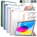 Hülle für iPad 10th 9 8 7 6 5th Gen Air 5 4 Pro 11 Tasche Cover mit Stifthalter
