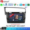 9''Android 13 Autoradio DAB+ BT Carplay GPS Navi Für VW Golf 7 MK7 VII 2013-2017