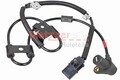 METZGER ABS Sensor Raddrehzahl Vorne Rechts für KIA RIO II (JB) 09001189