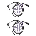 2X FAST ABS-SENSOR RADDREHZAHL VORNE BEIDSEITIG PASSEND FÜR FIAT PANDA | FT80569