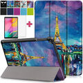 SMART COVER + SCHUTZGLAS FOLIE FÜR SAMSUNG GALAXY TAB A 10.1 T510 2019 HÜLLE -3