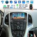 Für Opel Astra J 2010-2014 Android 14 Autoradio BT WIFI Carplay GPS NAVI RDS 64G