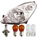 Scheinwerfer rechts für Suzuki Splash 08->> Valeo H4 inkl. PHILIPS Lampen