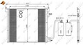 NRF 35741 Kondensator, Klimaanlage für CADILLAC,OPEL,SAAB,VAUXHALL