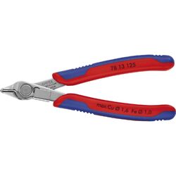 KNIPEX Elektronik-Seitenschneider Super Knips® 7813 DIN 9654 Form 1, L=125 mm