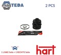 402 844 ACHSMANSCHETTE ANTRIEBSWELLE HART 2PCS FÜR HYUNDAI GETZ 1.1 46KW,49KW