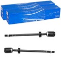 2x SKF AXIALGELENK SPURSTANGE passend für VW CADDY GOLF JETTA SCIROCCO