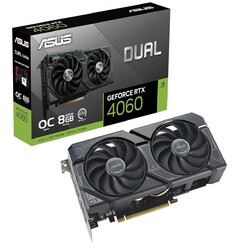ASUS Dual GeForce RTX 4060 Ti EVO OC Edition 8GB GDDR6 Gaming Grafikkarte