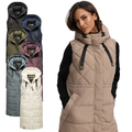 Marikoo Damen Winter Stepp Weste Steppweste Übergangsweste Herbst gesteppt N018