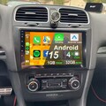 DAB+ Android 15 1+32G Carplay Autoradio GPS WIFI BT RDS Für VW GOLF VI 2008-2012